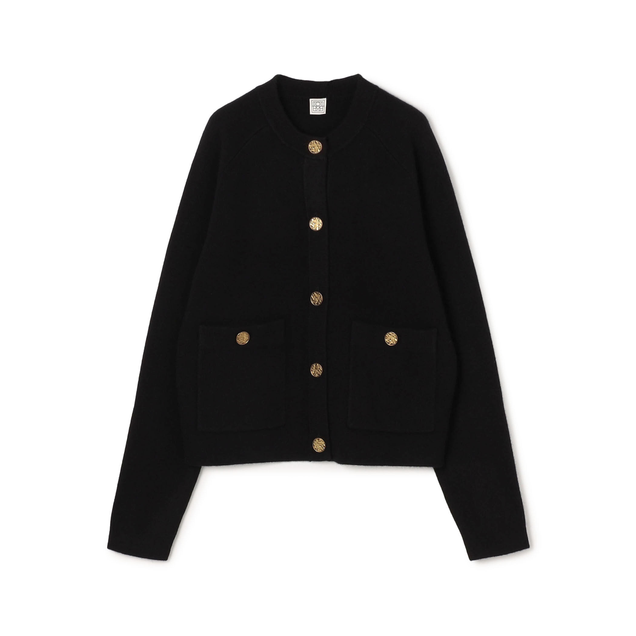 toteme カーディガン TOTEME（トーテム） カーディガン HAMMERED BUTTON CARDIGAN