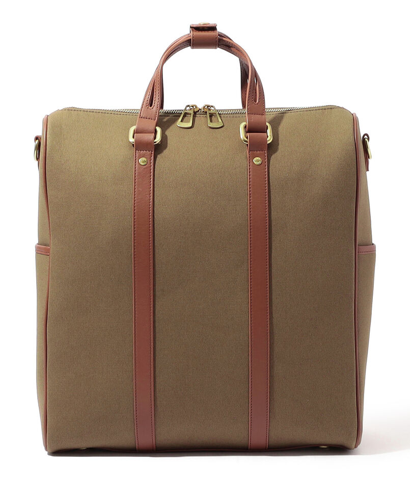 ■SegeN コットン&times;レザーコンビ 2wayバッグ