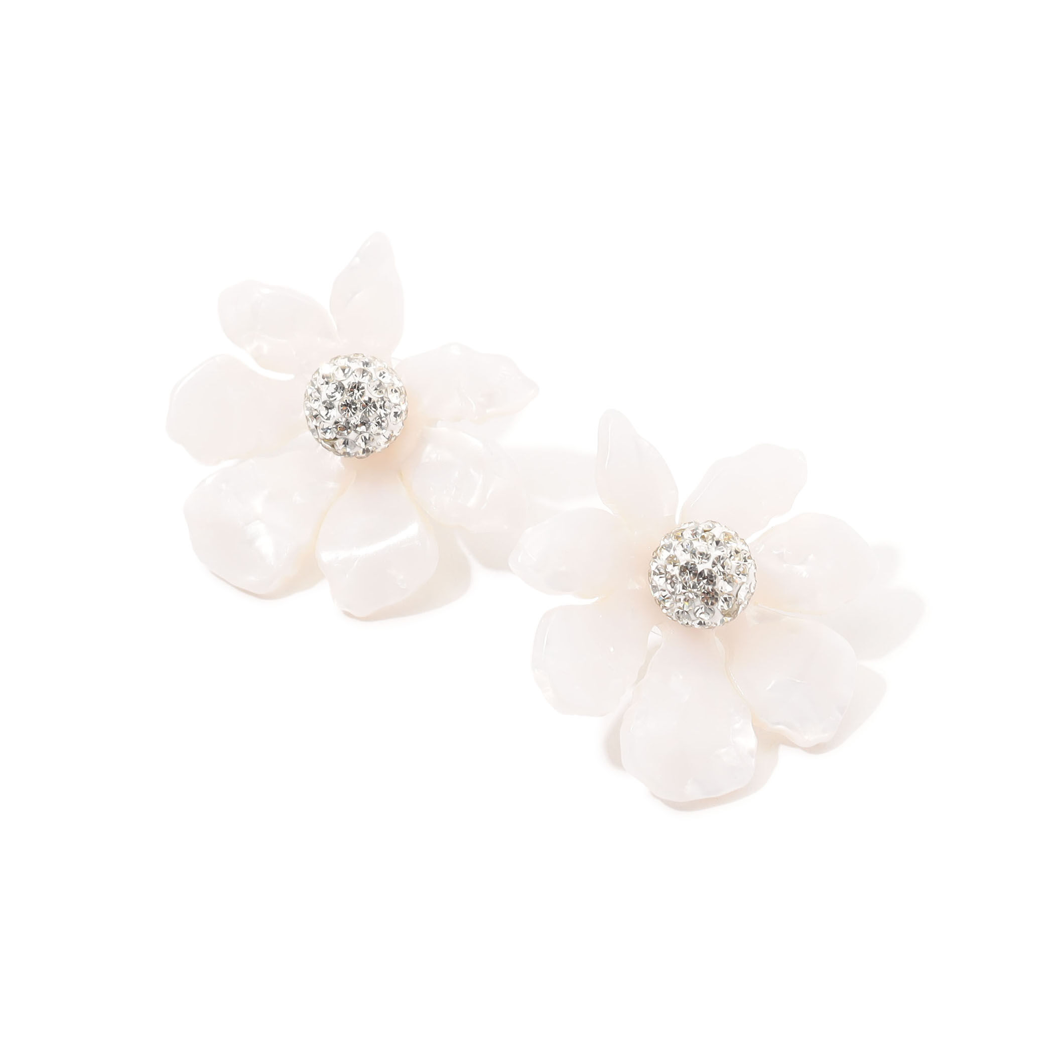 ピアス LeLeSadoughi レレサドイ 白 青 春夏 アクセサリー