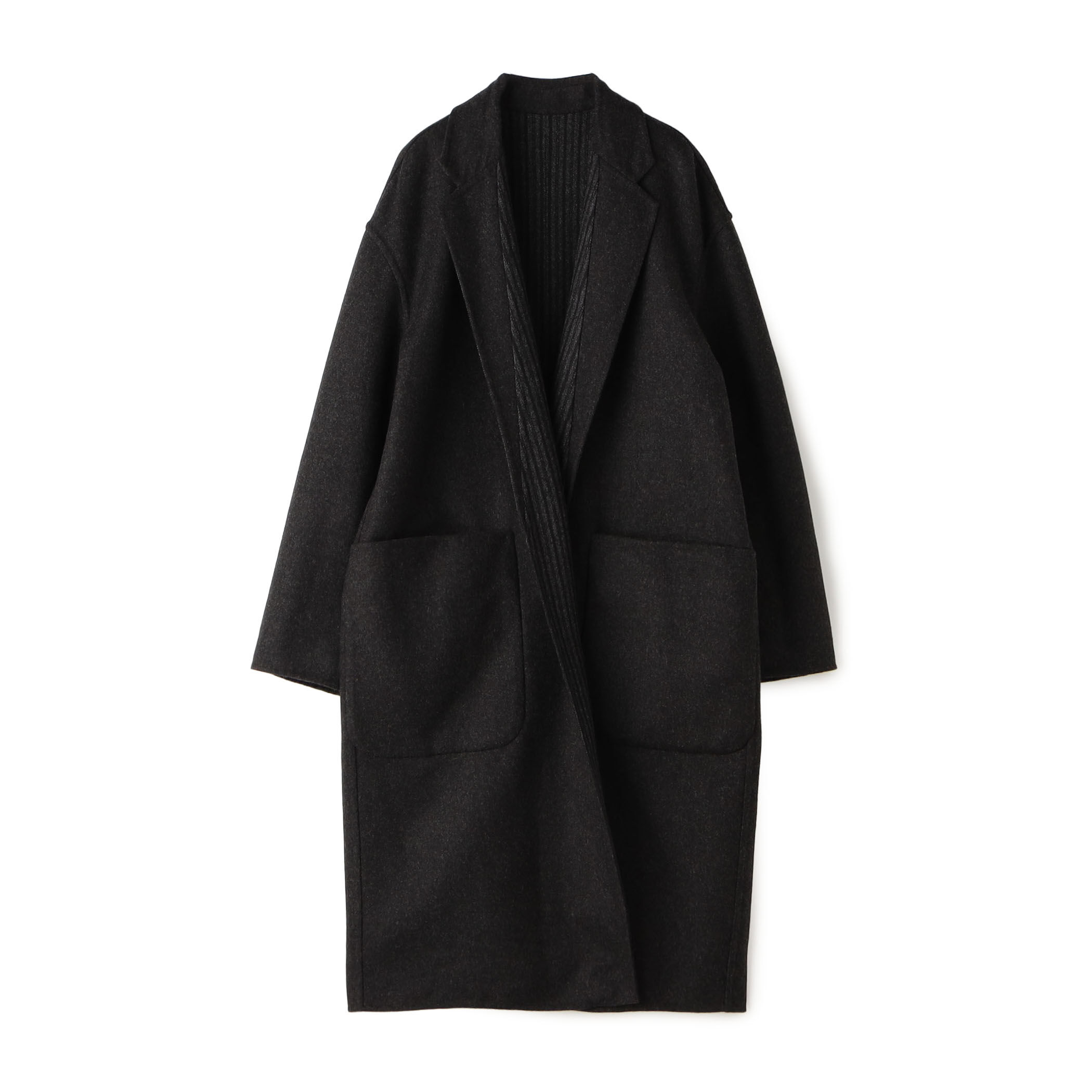 ウールダブルフェイス ロングコート｜トゥモローランド 公式通販