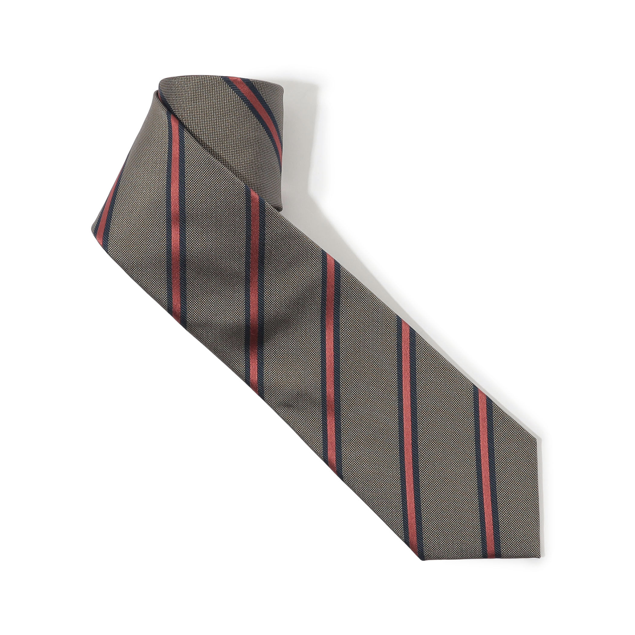 TOMORROWLAND シルクジャガード レジメンタルストライプネクタイ