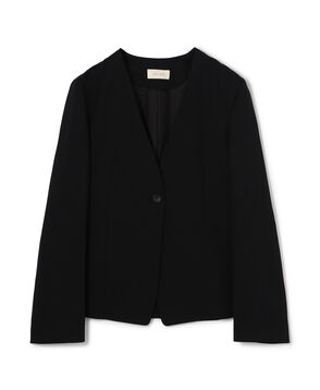 ポリエステルウールバラシャ Vカラージャケット