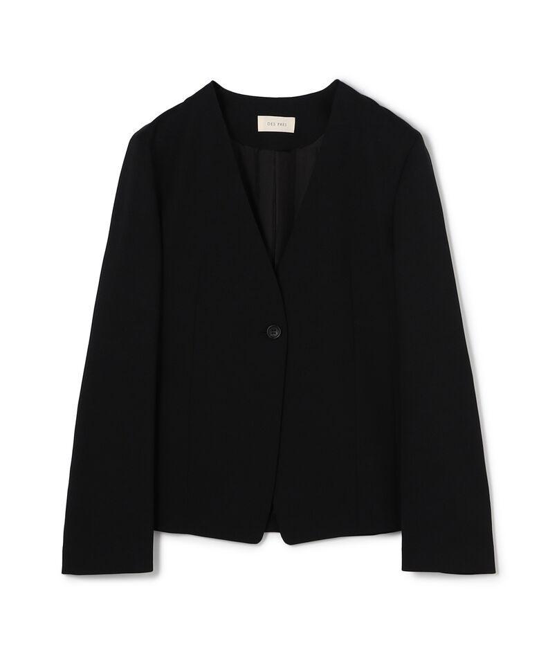 ポリエステルウールバラシャ Vカラージャケット