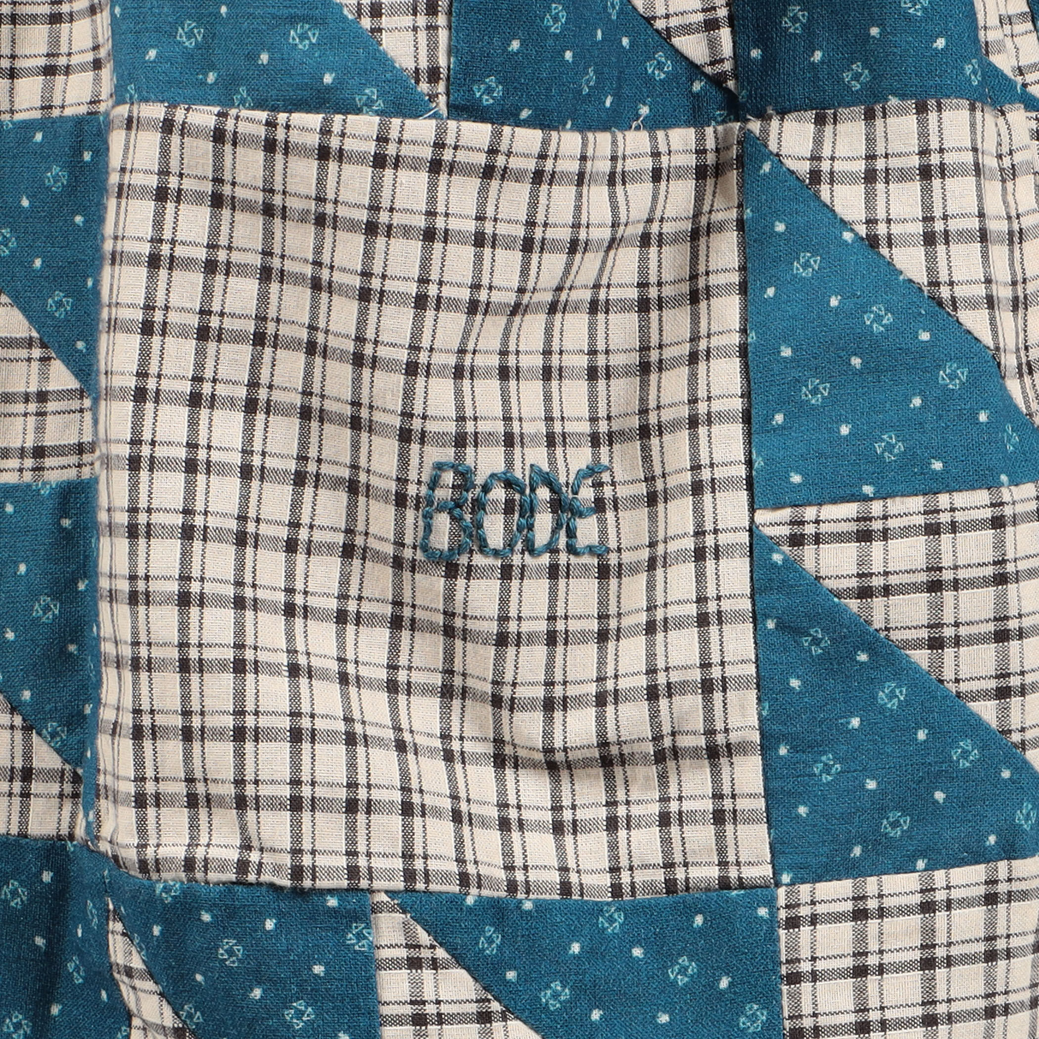 BODE WANDERING LOVER QUIL LONG SLEEVE SHIRT