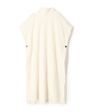 ミルドスムース スタンドネックロングベスト