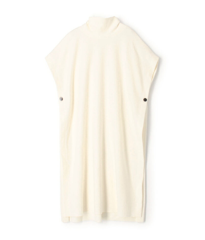 ミルドスムース スタンドネックロングベスト