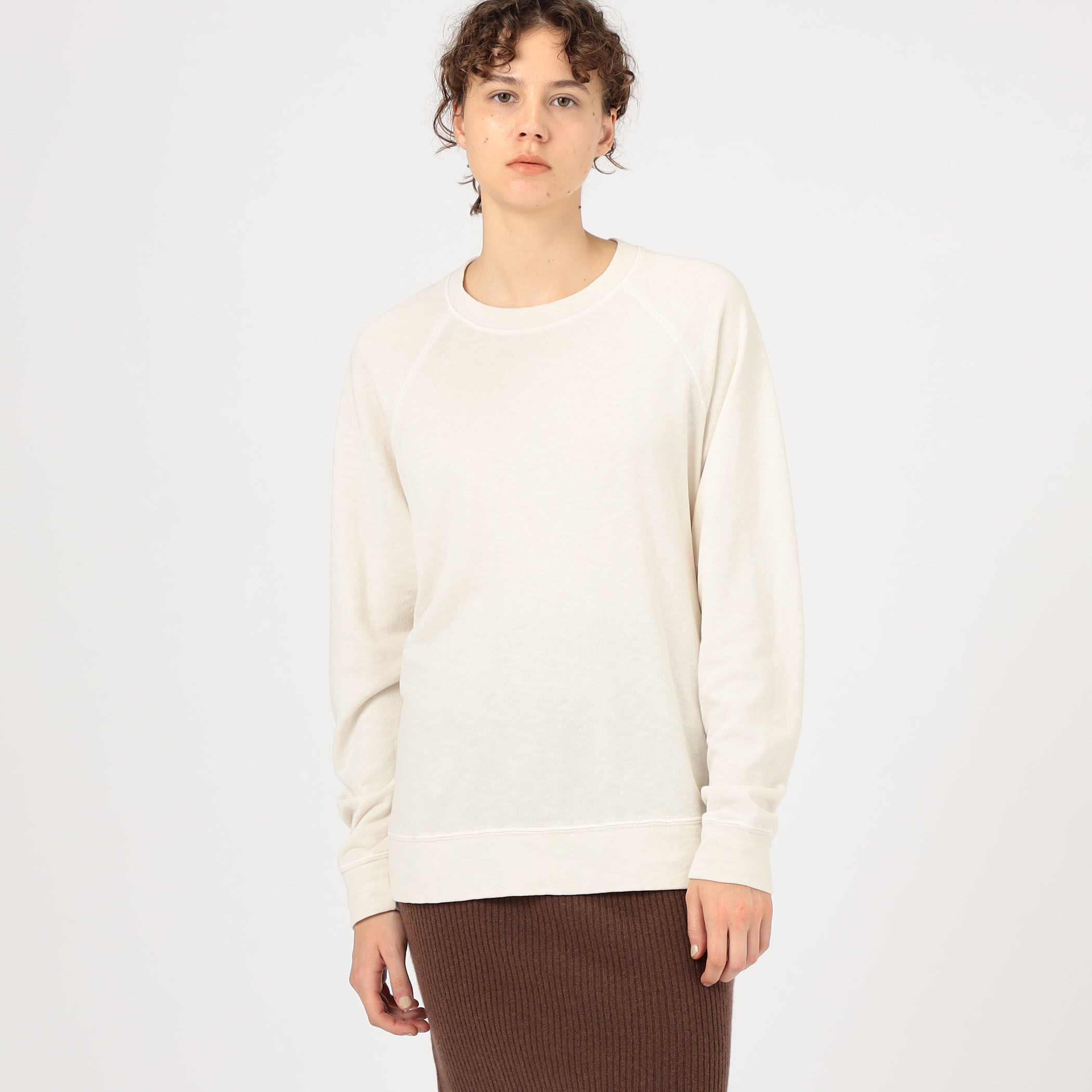 バックパイルスエット ラグランスリーブプルオーバー WXA3657