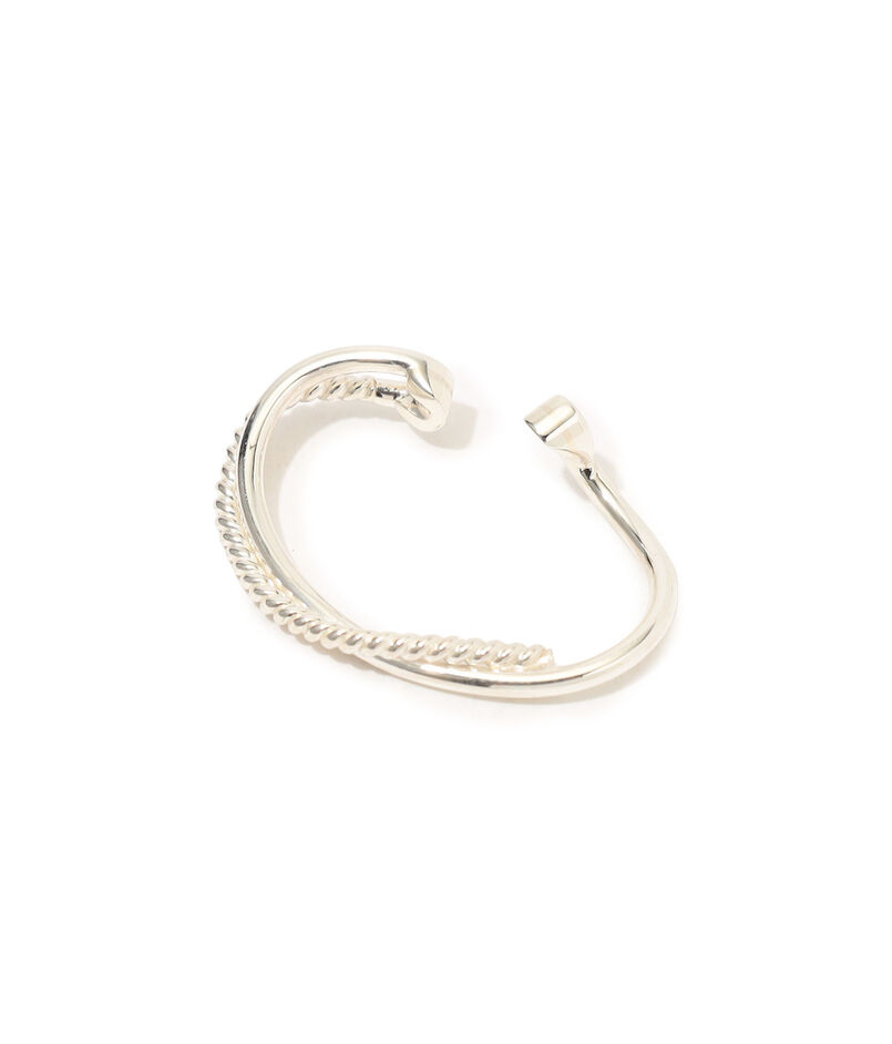 BAR Jewellery CONTRA シルバー 片耳 イヤーカフ