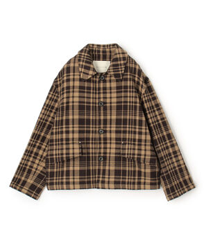 MACKINTOSH  HUMBIE SL SHORT コットンチェック ショートブルゾン
