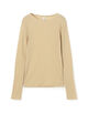 Tu es mon Tresor Cut-off Longsleeve トップス