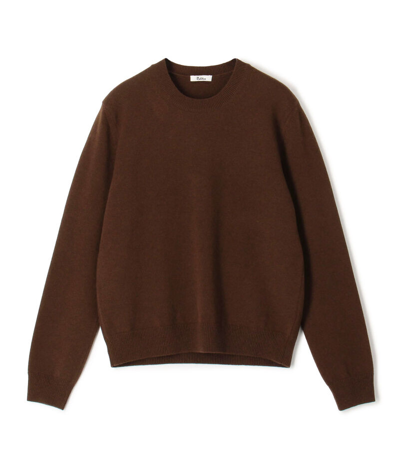 エクストラファインウール クルーネックプルオーバー