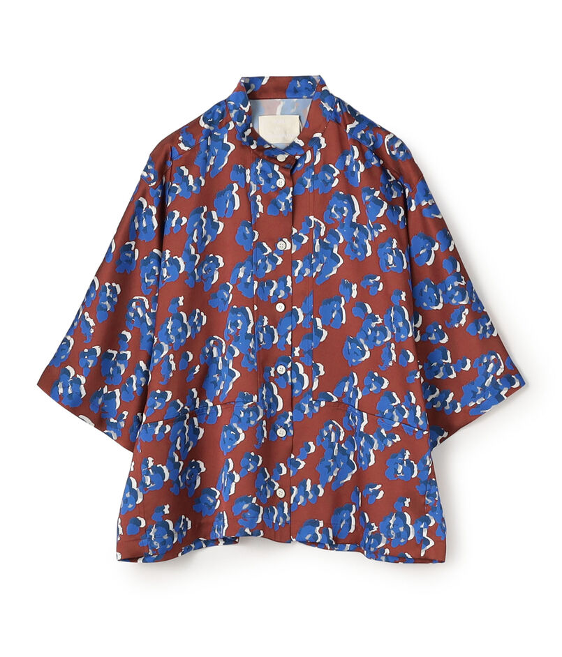 【別注】TELMA  Printed Dolman シャツ