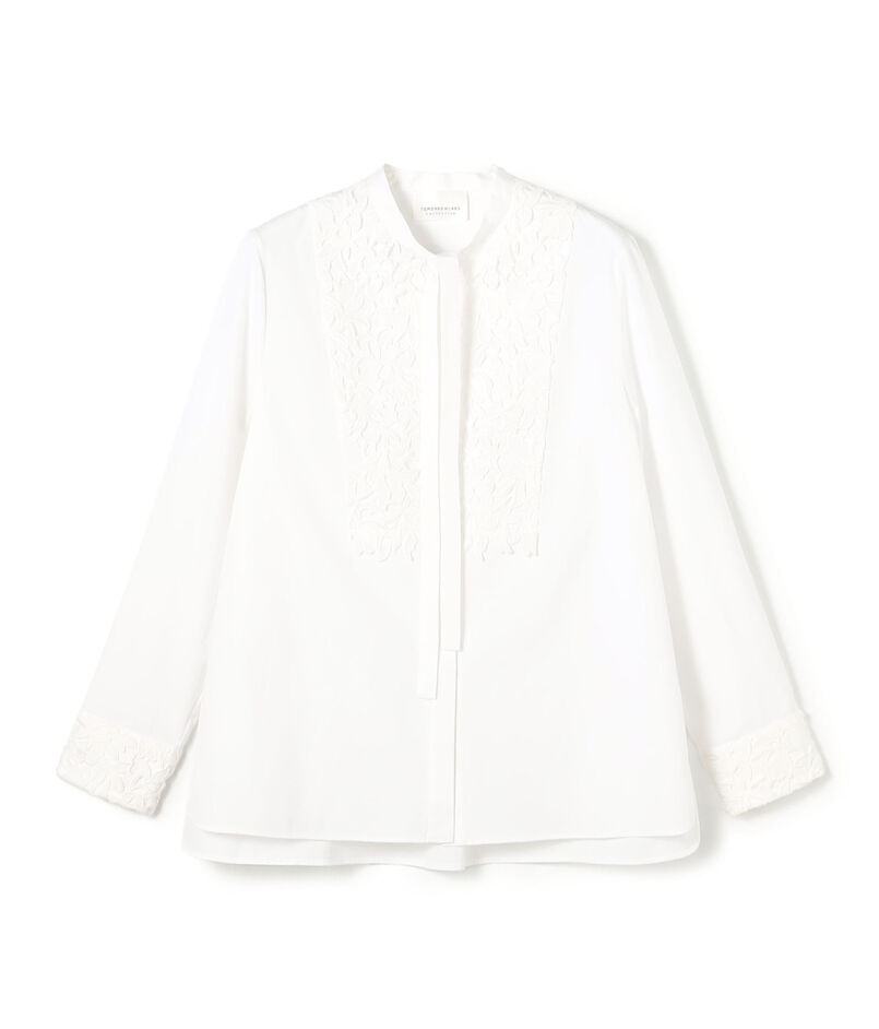 ケミカルフラワーレース タイブザムブラウス