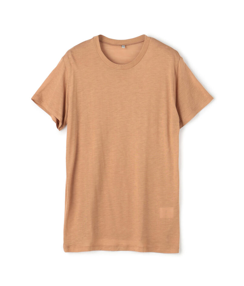 BASE RANGE バンブー クルーネックプルオーバー