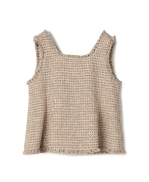 ぺぺローニツイード 2-wayフレアトップス