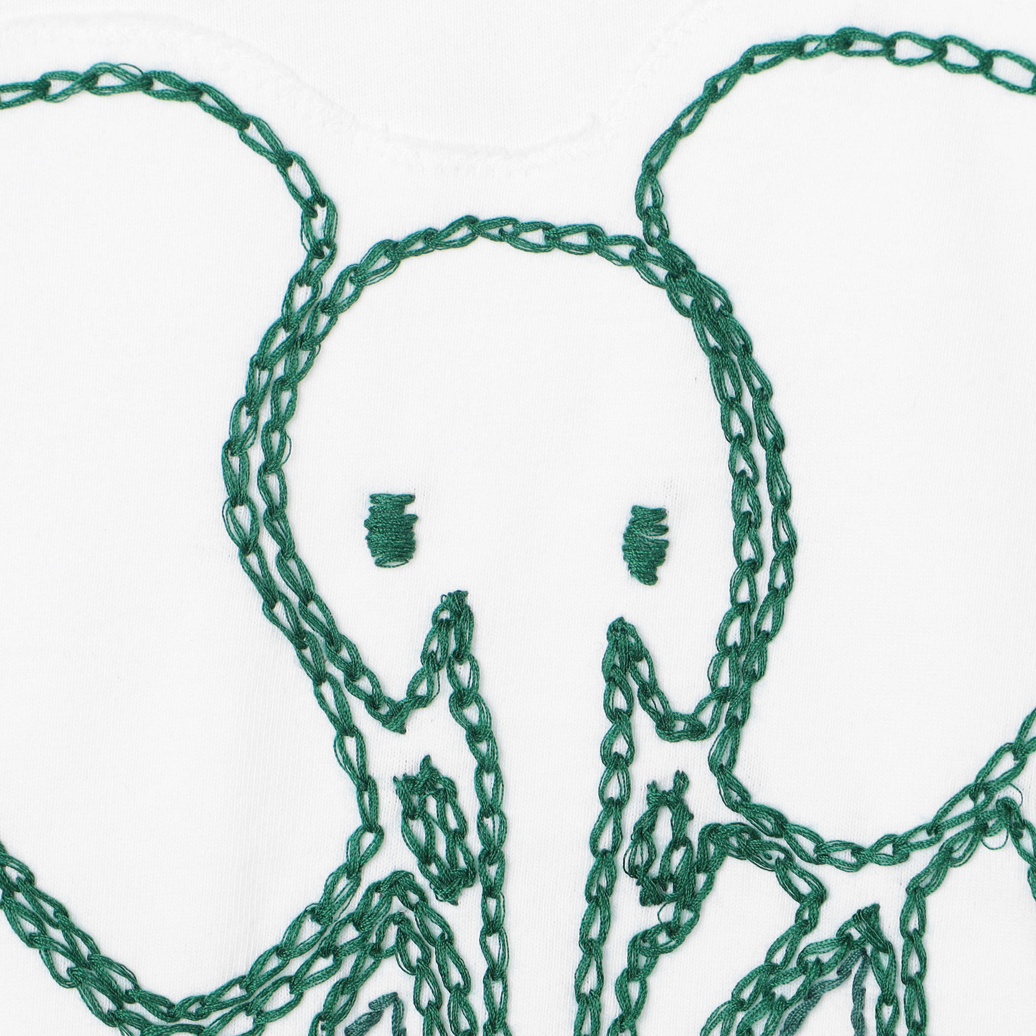 CABaN ドライスビンコットン ELEPHANTエンブロイダリー Tシャツ