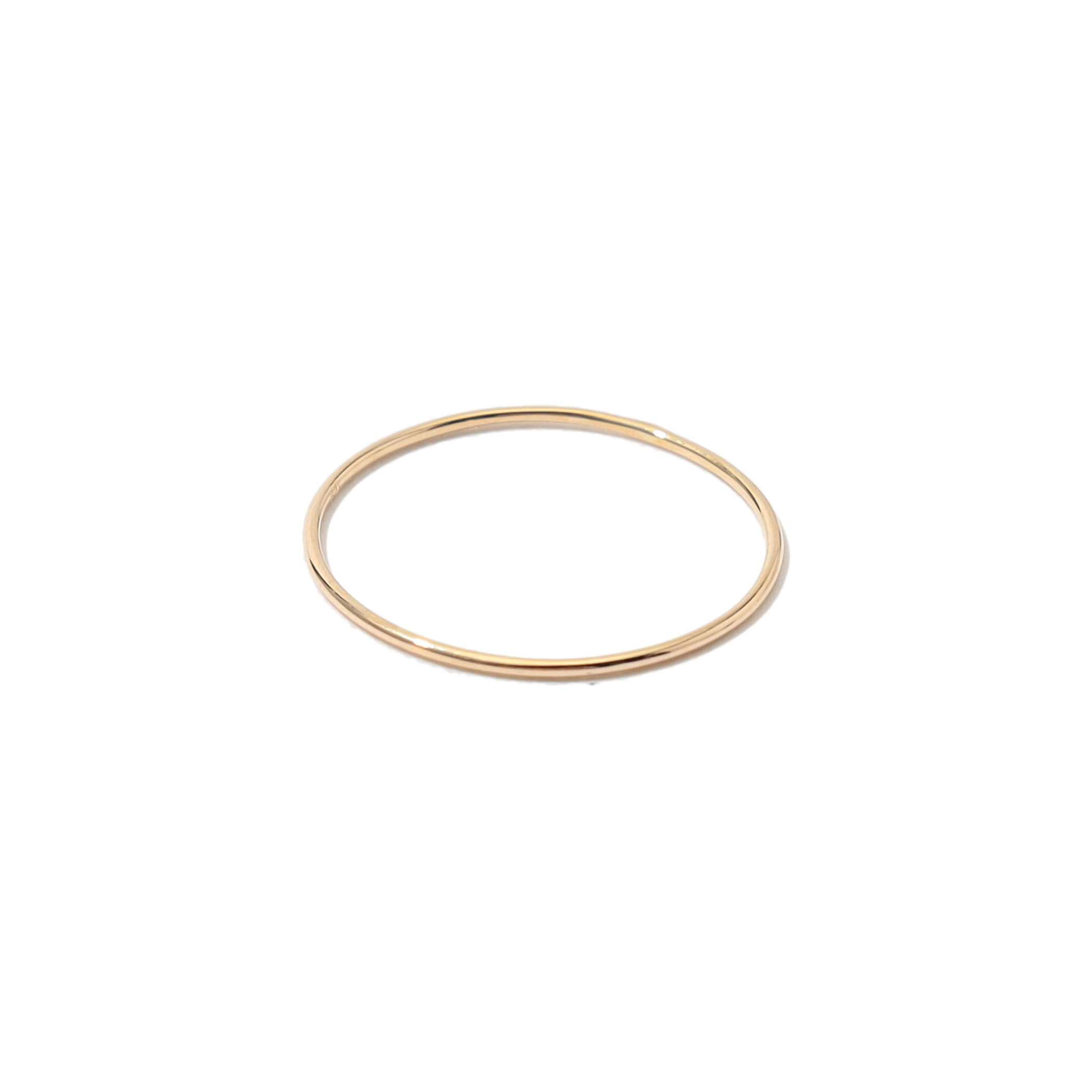 【les bon bon】plane ring（K10/YG/5号） les bon bon｜plane ring 華奢リング 10金 ミニマル - H.O.V(フォブ