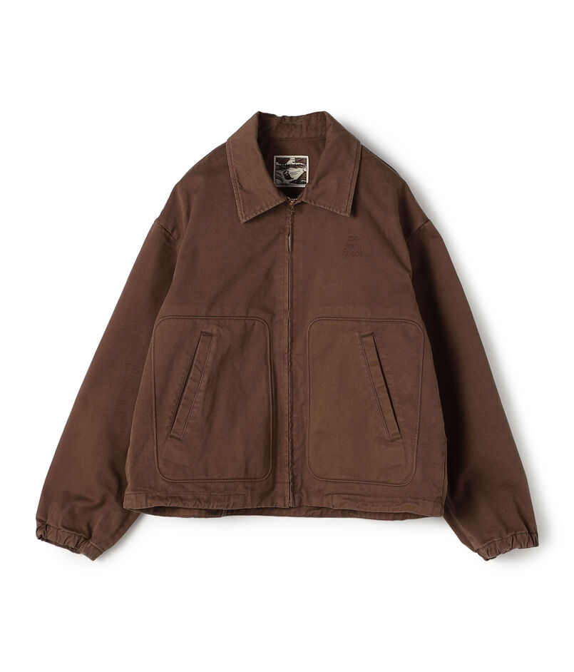 Mai Tai コットンピースダイ ジップアップブルゾン