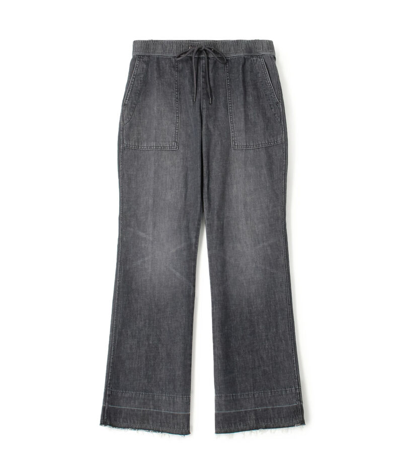 コットンデニム ドローストリングパンツ WBID1018