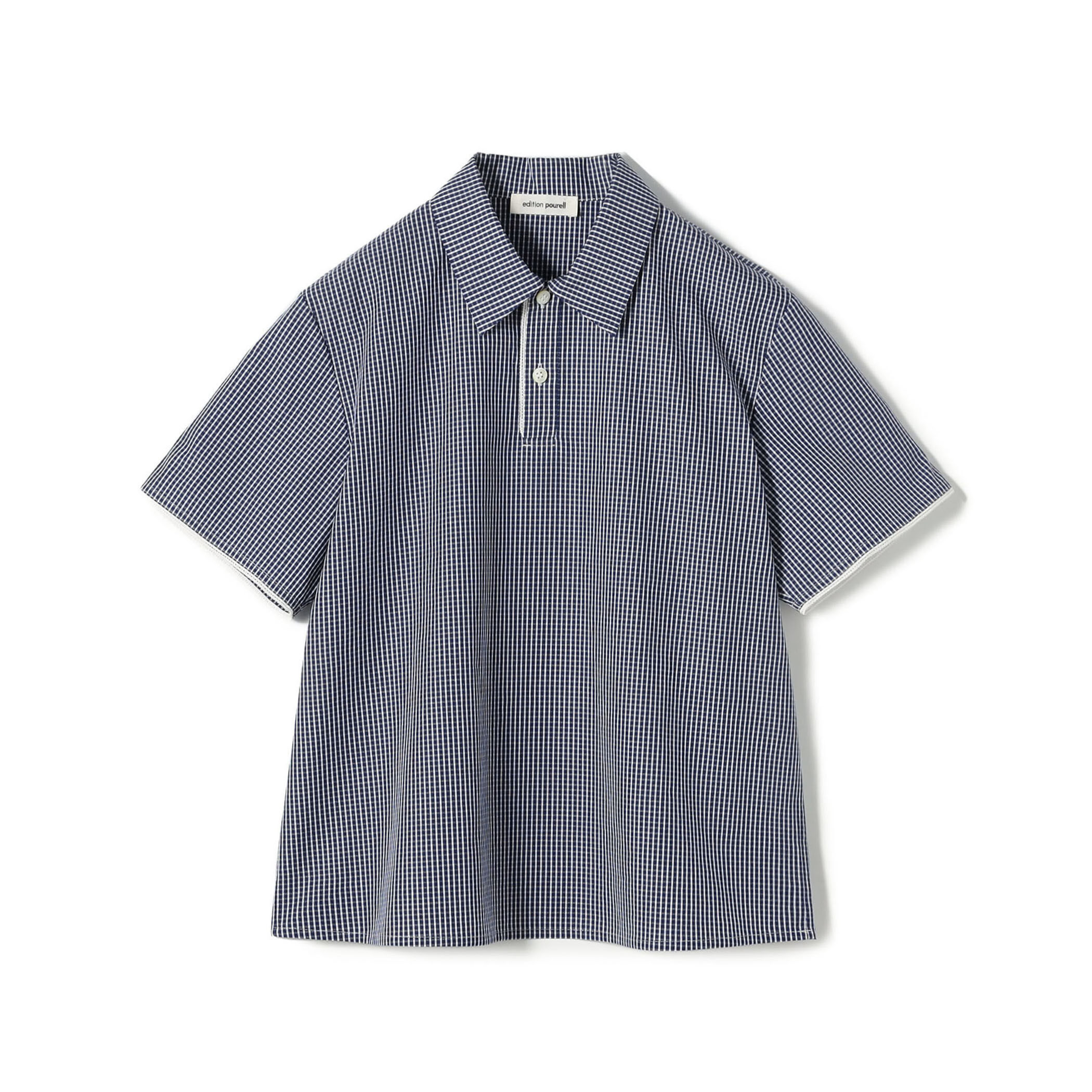 edition pourell コットン ギンガムチェックシャツ｜トゥモローランド