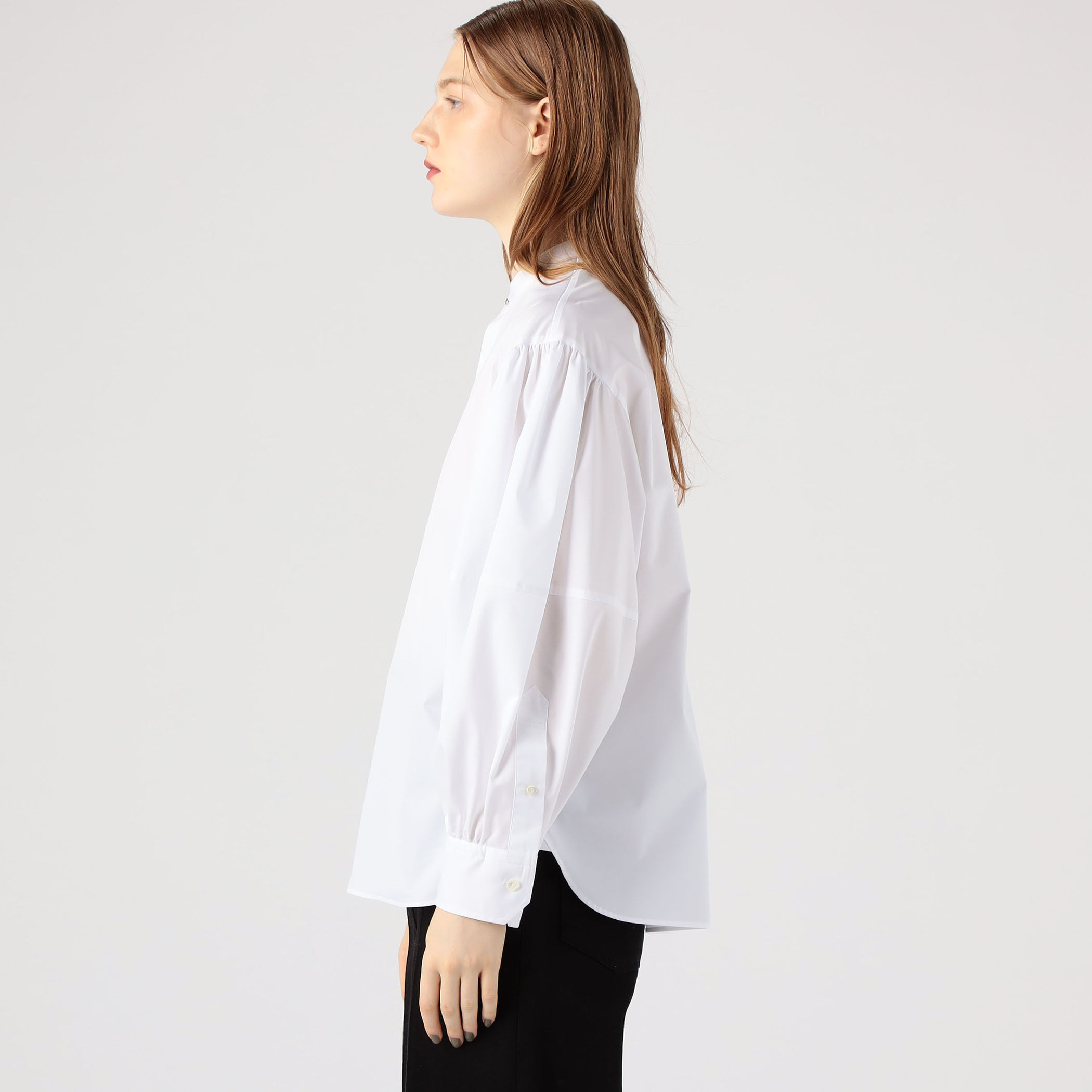 HYKE T/C BALLOON SLEEVE BLOUSE｜トゥモローランド 公式通販