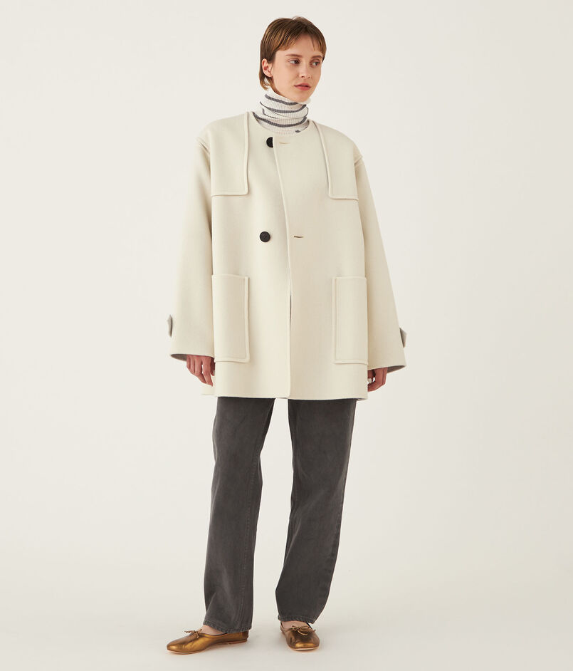 ギャルリーヴィー ダブルフェイス シャツコート （10月8日（土）より  