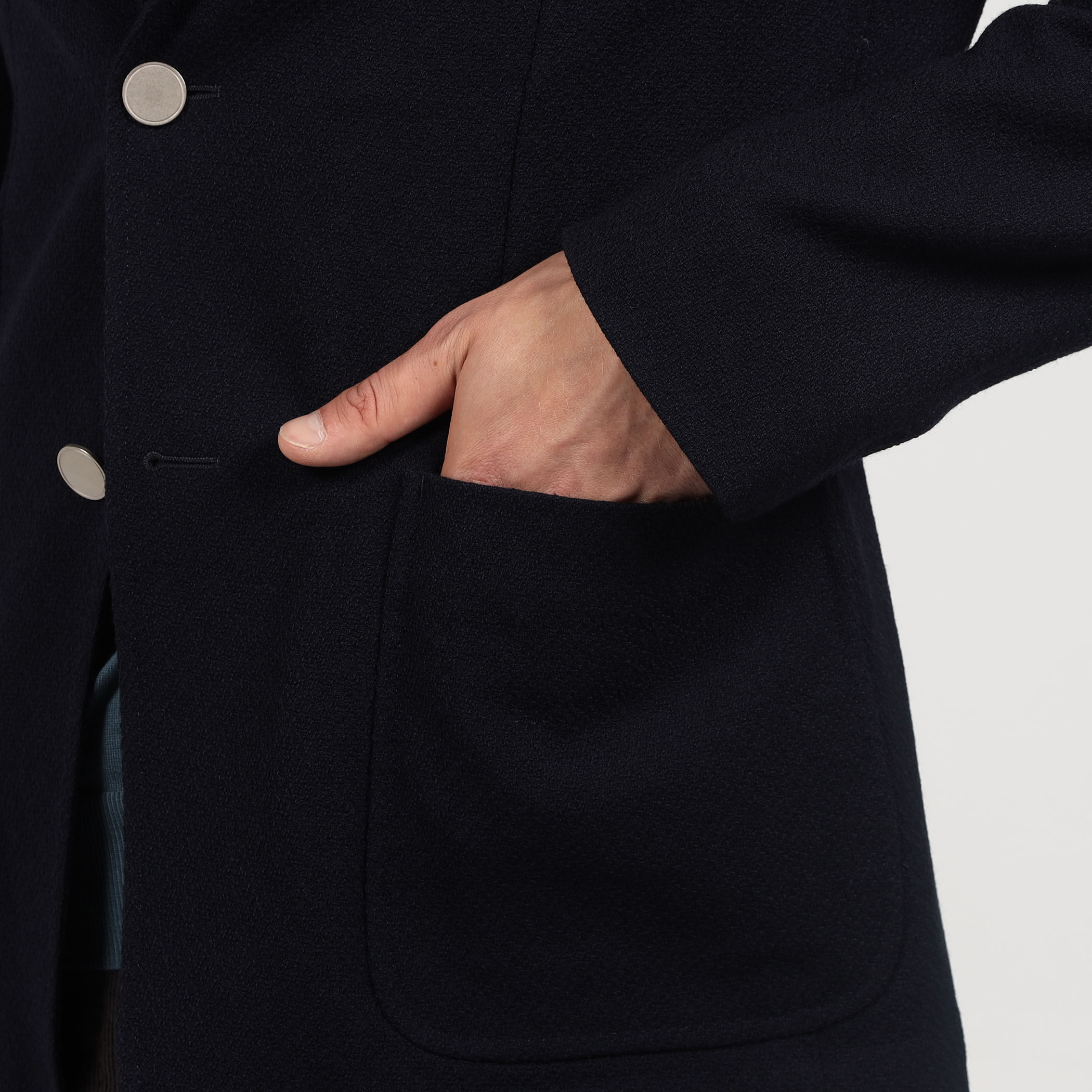 ✦極美品✦ 高級イタリー製 ANTONIO FUSCO テーラードジャケット TAGLIATORE＞ファンシーチェック シングル 2ボタン テーラード