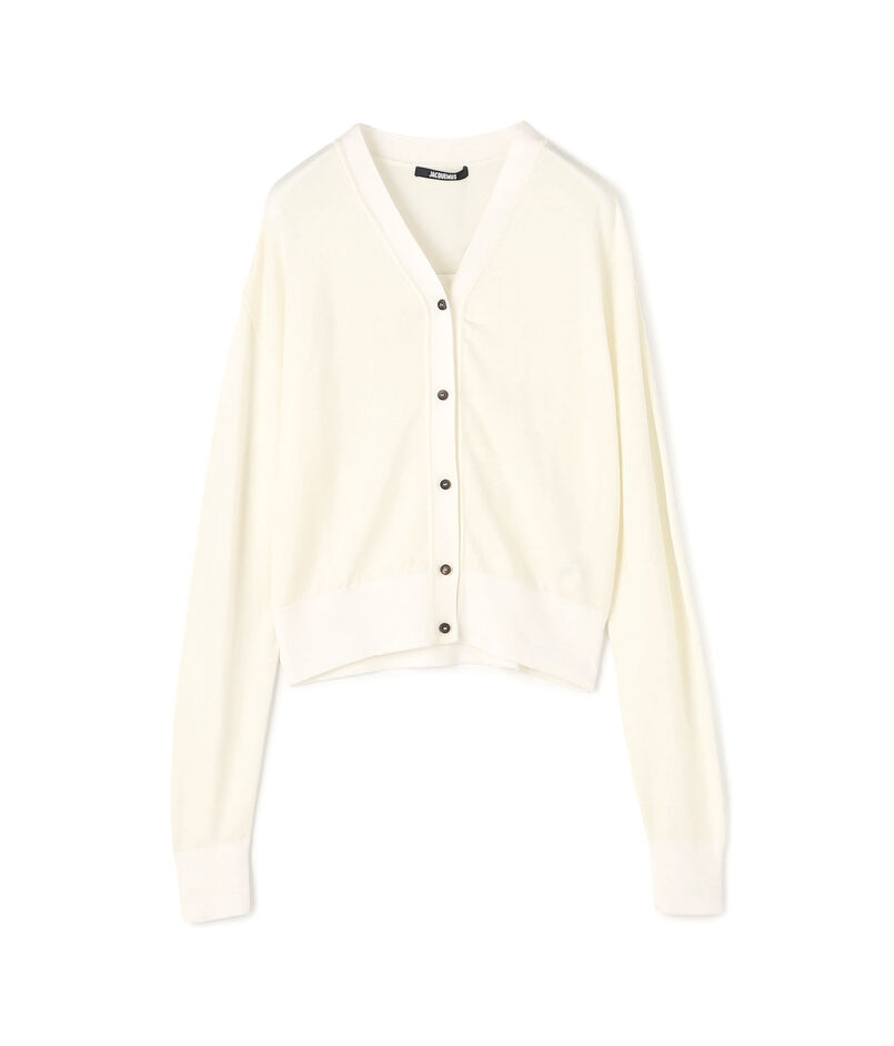 JACQUEMUS LE CARDIGAN BRODE