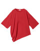 コットンテンセル アシンメトリックTシャツ
