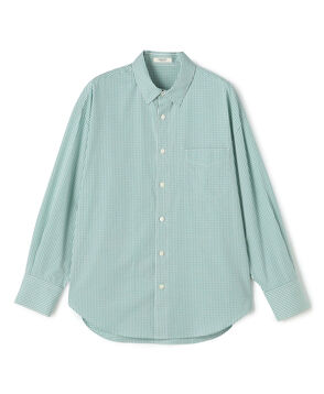 コットンポプリン レギュラーカラーシャツ