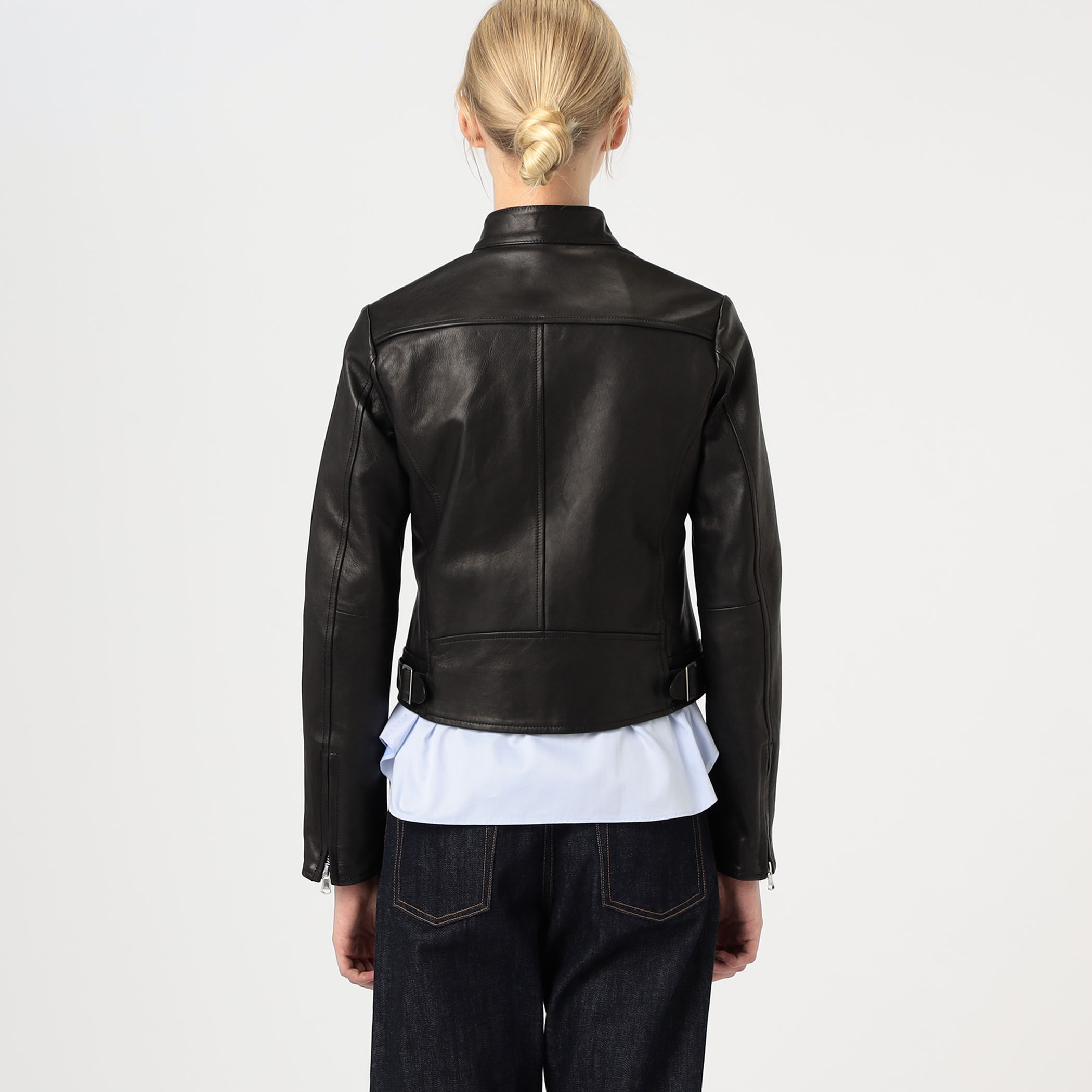 ラムレザー ライダースジャケット｜トゥモローランド 公式通販