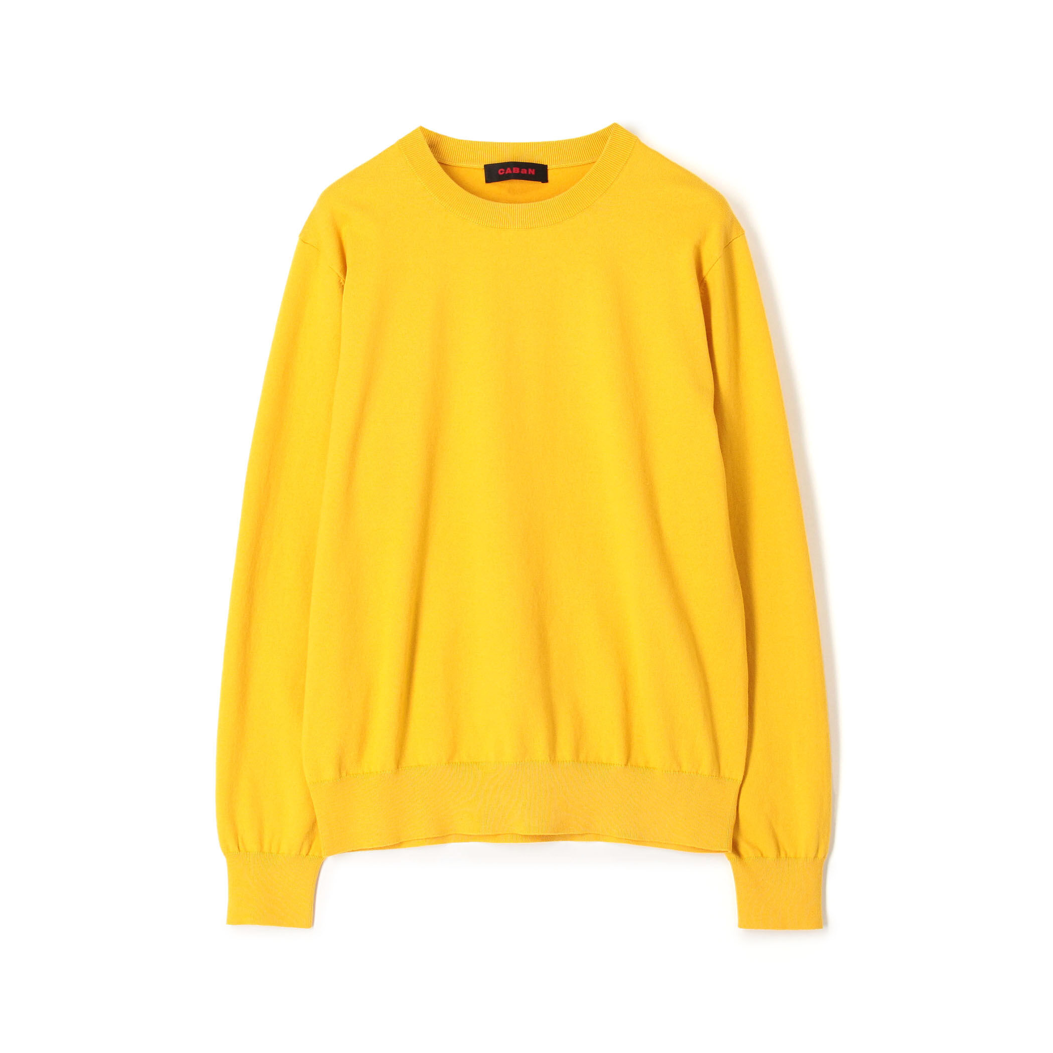 CABaN ニット セーター コットンカシミヤ ポケットプルオーバー