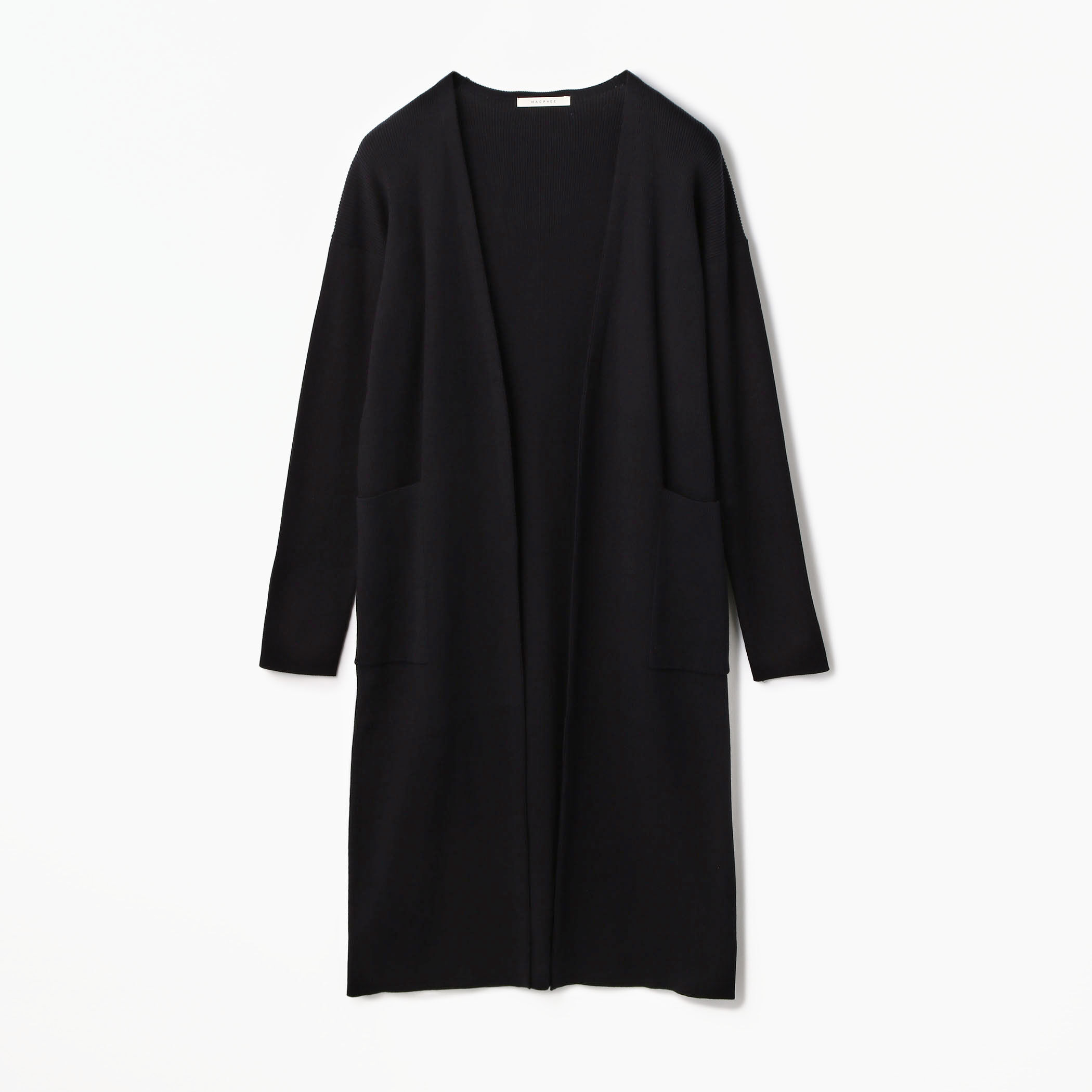 コットンリブ ロングカーディガン｜トゥモローランド 公式通販