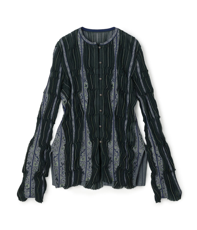 Mame Kurogouchi Jacquard Knit Cardigan ジャカードニット カーディガン