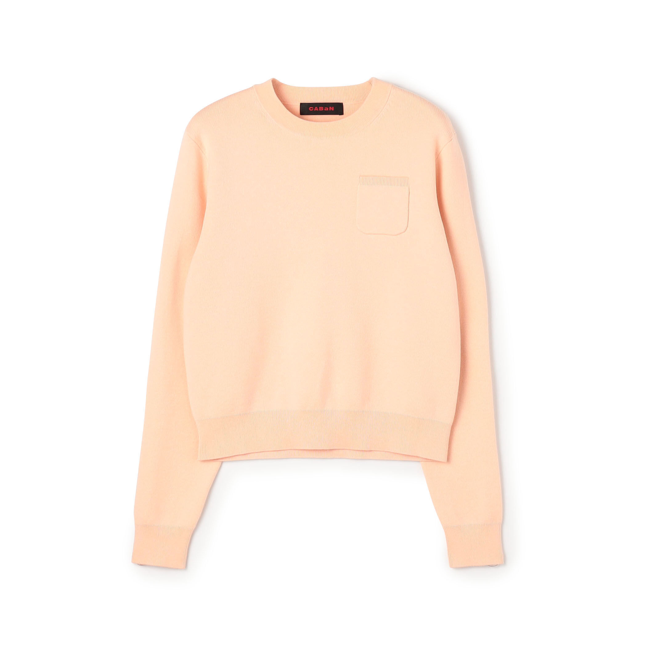 CABaN コットンカシミヤ ポケットプルオーバー ニット トゥモローランド コットンカシミヤ ポケットプルオーバー（ニット/セーター