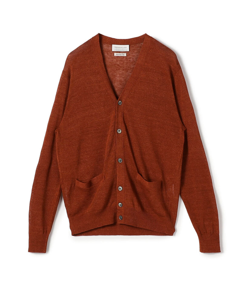 ■TOMORROWLAND tricot ティントリネン Vネックカーディガン