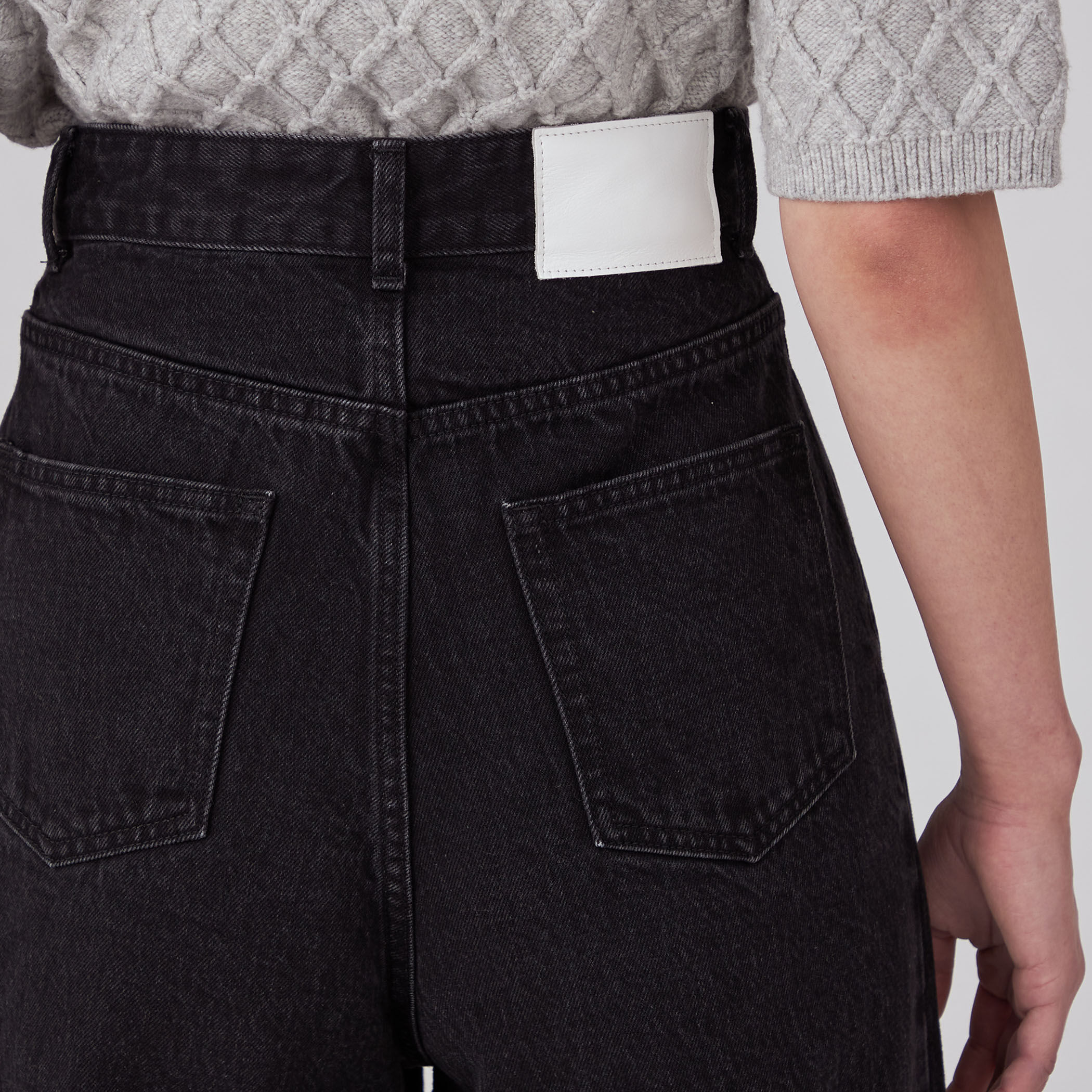 コットンデニム タックワイドパンツ｜トゥモローランド 公式通販