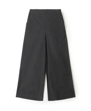 コットンレーヨンリネンストレッチ ストレートパンツ