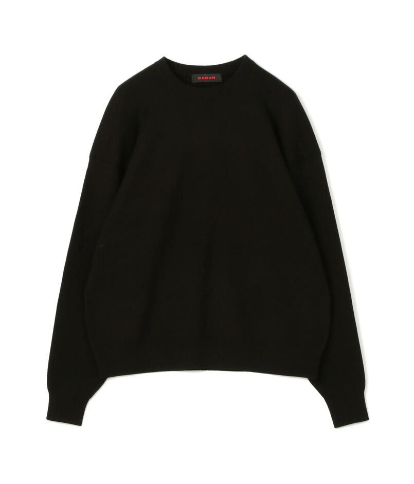 CABaN コットンカシミヤ クルーネックプルオーバー