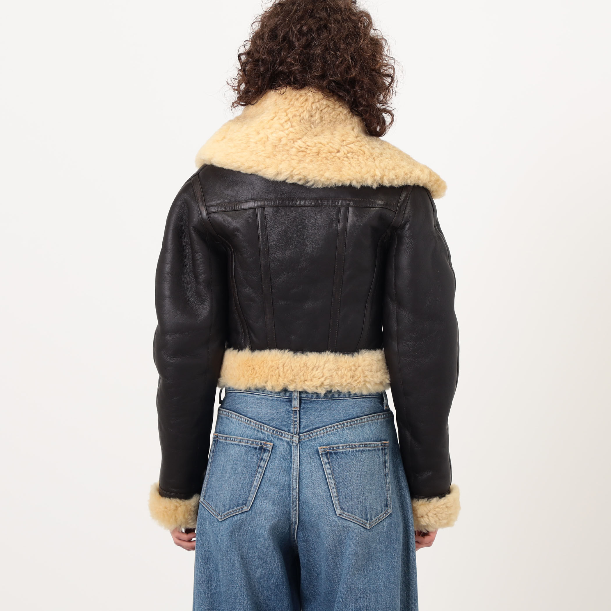 JACQUEMUS LE BLOUSON AVIATORE ムートンジャケット｜トゥモローランド
