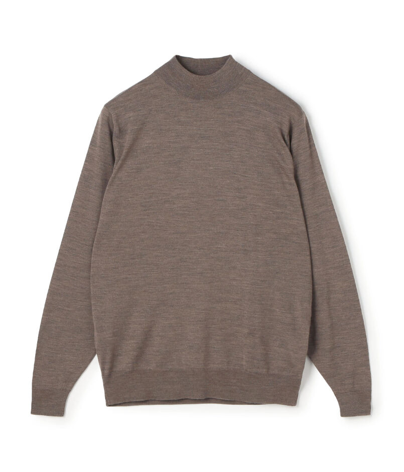 JOHN SMEDLEY KILDAY メリノウール モックネックプルオーバーニット