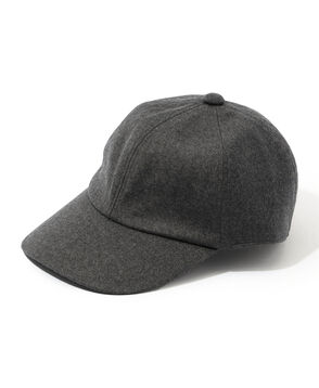 MAISON et VOYAGE ウールフランネル 6パネルキャップ
