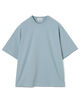 【接触冷感・吸水速乾】コットンポリエステルポンチ クルーネックTシャツ