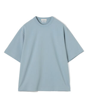 【接触冷感・吸水速乾】コットンポリエステルポンチ クルーネックTシャツ