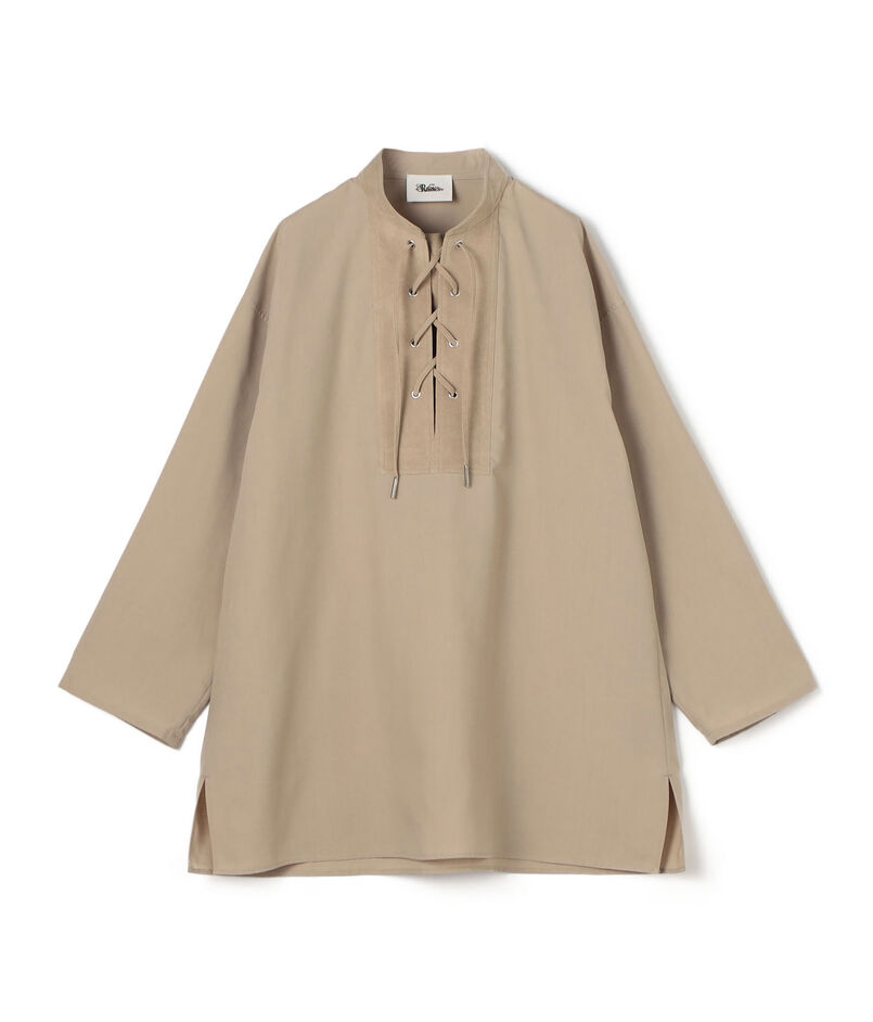 Edition×THE RERACS Collaboration Label LACE-UP PULLOVER