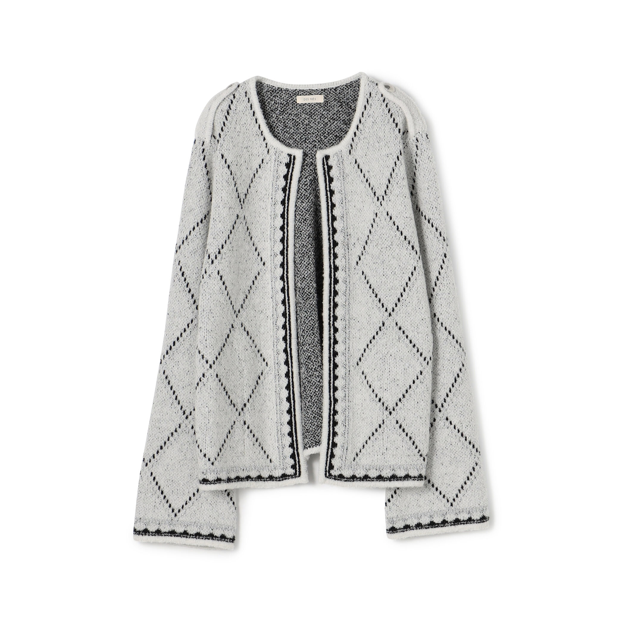 パイルステッチ ノーカラージャケット｜トゥモローランド 公式通販