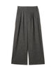 ミルドスムース タックワイドパンツ