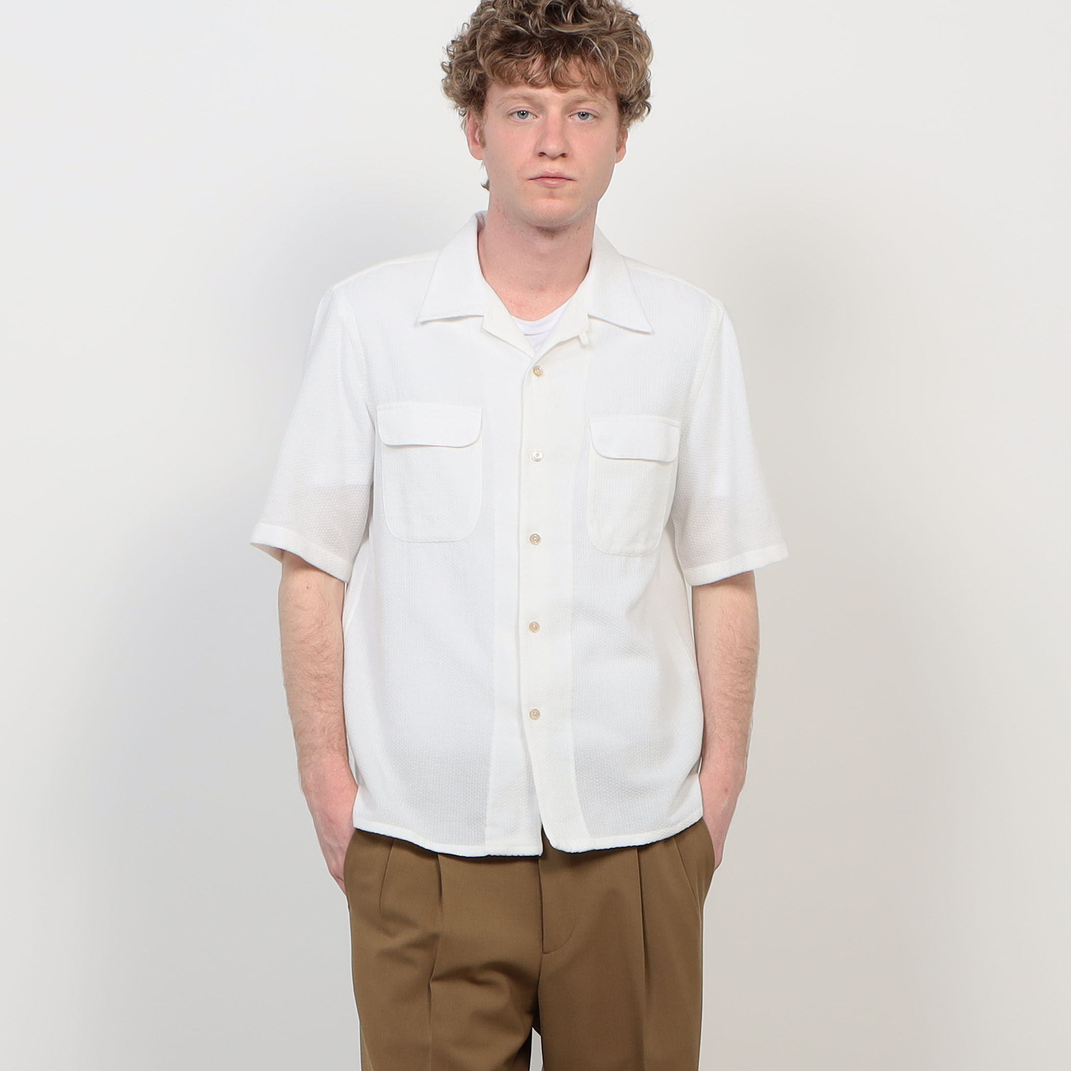 別注】Salvatore Piccolo BRYAN コットンメッシュ ダブルポケット