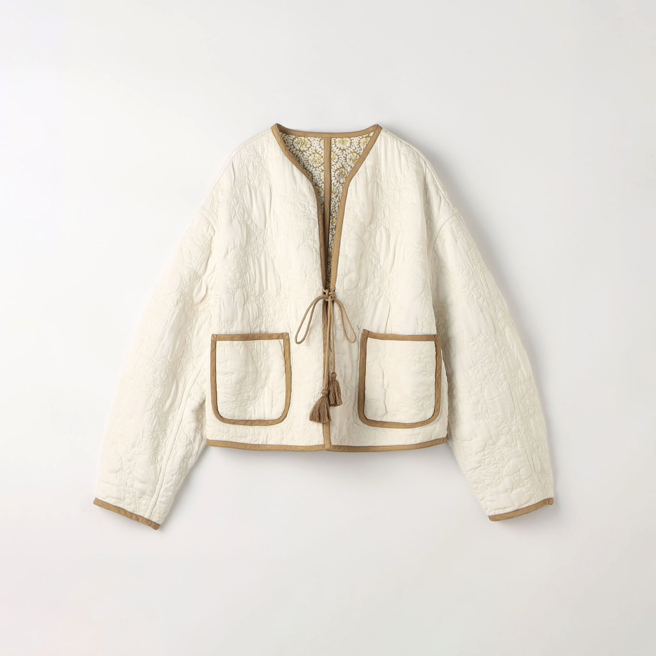 レーヨンサテンキルト リバーシブルジャケット｜トゥモローランド 公式通販