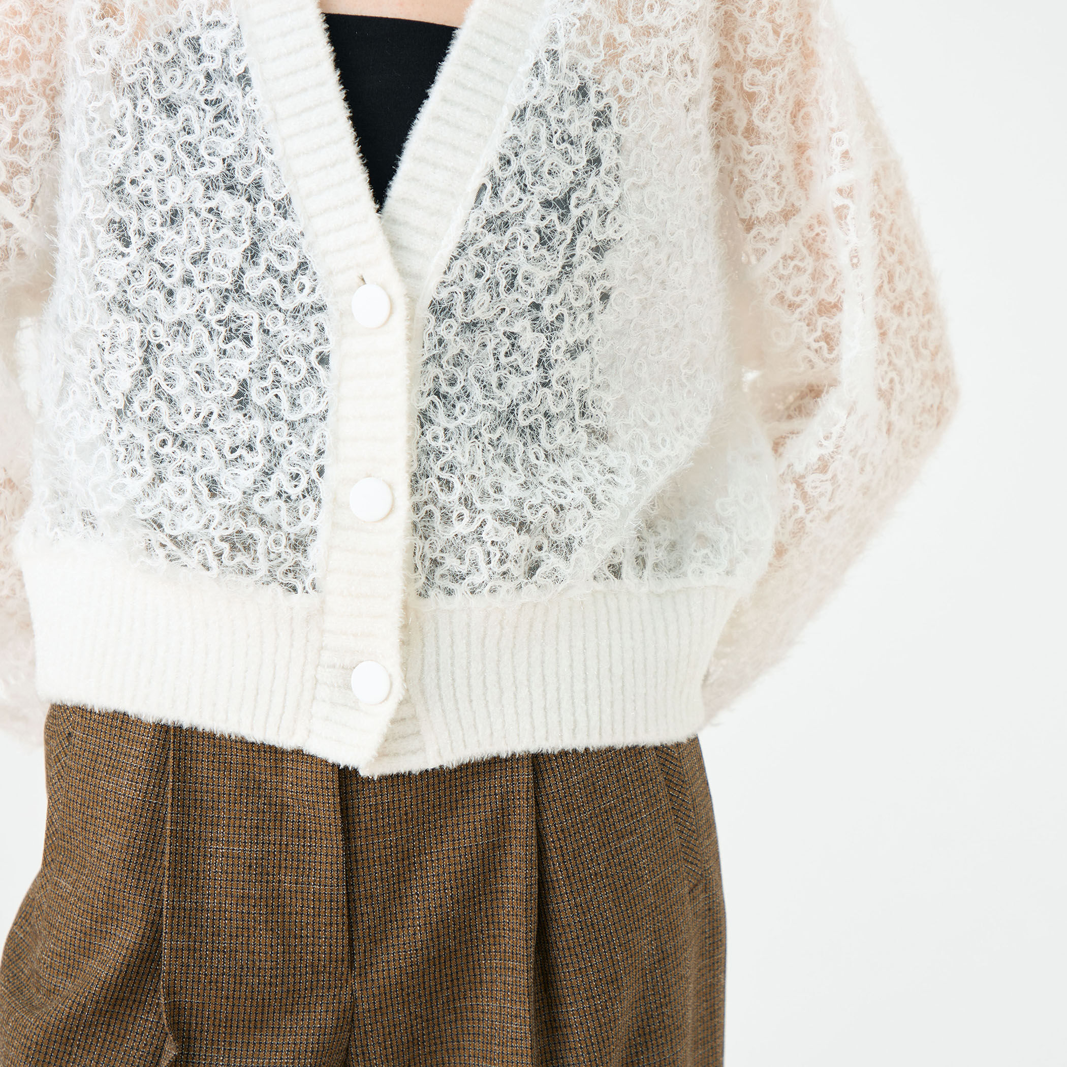 Susie Vネックカーディガン｜トゥモローランド 公式通販